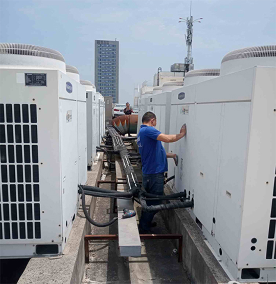 澄海中央空调制热和不制冷系统维修方法